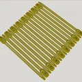 Dây rút tái sử dụng bản mới cải tiến – 4 chiều dài, có batch, PETG khuyên dùng (PLA OK) v2.0 - Thumbnail 17