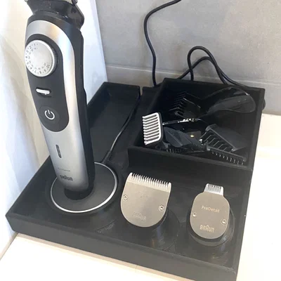 Khay/giá đỡ máy tỉa râu Braun Series 9 (Beard trimmer tray/holder)