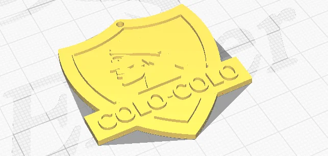 Mô hình huy hiệu câu lạc bộ bóng đá Colo-Colo in 3D cực đẹp - Image 2