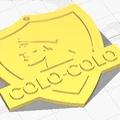 Mô hình huy hiệu câu lạc bộ bóng đá Colo-Colo in 3D cực đẹp - Thumbnail 2