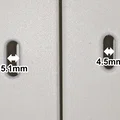 Pat treo kệ cải tiến cho bảng IKEA Skådis - Chắc chắn, dễ lắp - Thumbnail 3