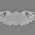 Mô hình trang trí tường American V-Twin phong cách Harley-Davidson - Thumbnail 5