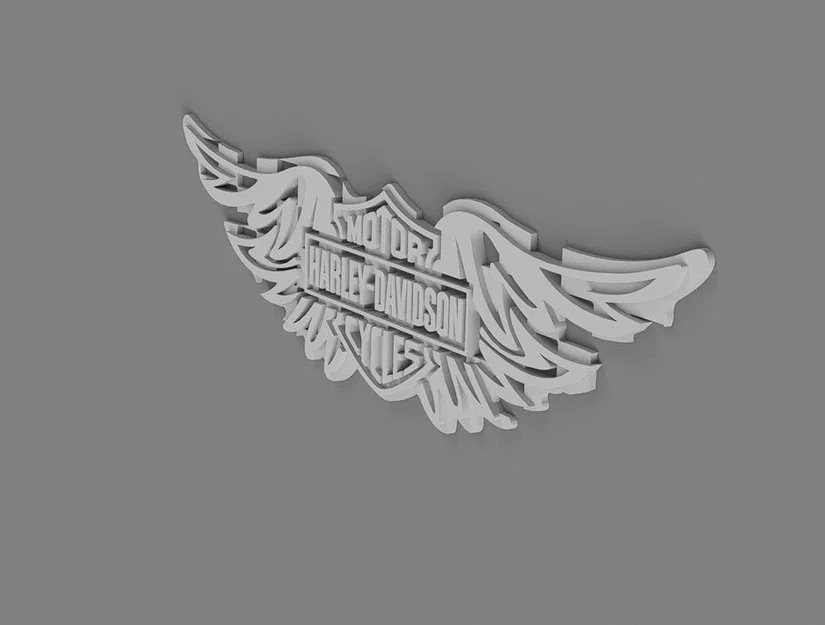 Mô hình trang trí tường American V-Twin phong cách Harley-Davidson - Image 6