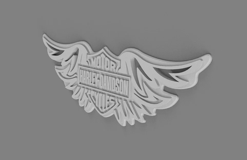 Mô hình trang trí tường American V-Twin phong cách Harley-Davidson - Image 7