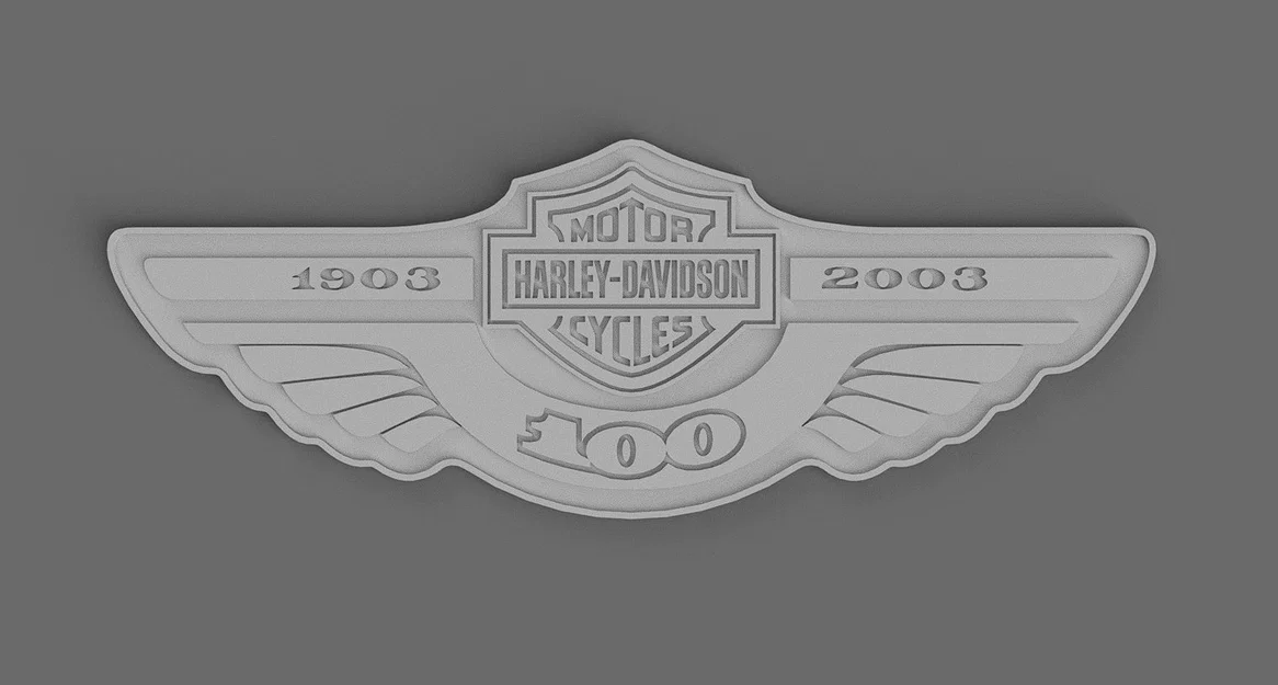 Mô hình trang trí tường American V-Twin phong cách Harley-Davidson - Image 8