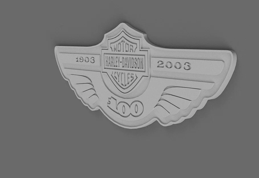 Mô hình trang trí tường American V-Twin phong cách Harley-Davidson - Image 9