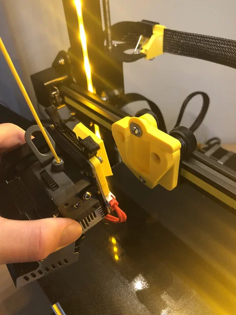 Hệ thống thay nhanh đầu in cho Ender 3 V2 dùng Sprite Extruder - Image 1