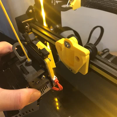 Hệ thống thay nhanh đầu in cho Ender 3 V2 dùng Sprite Extruder