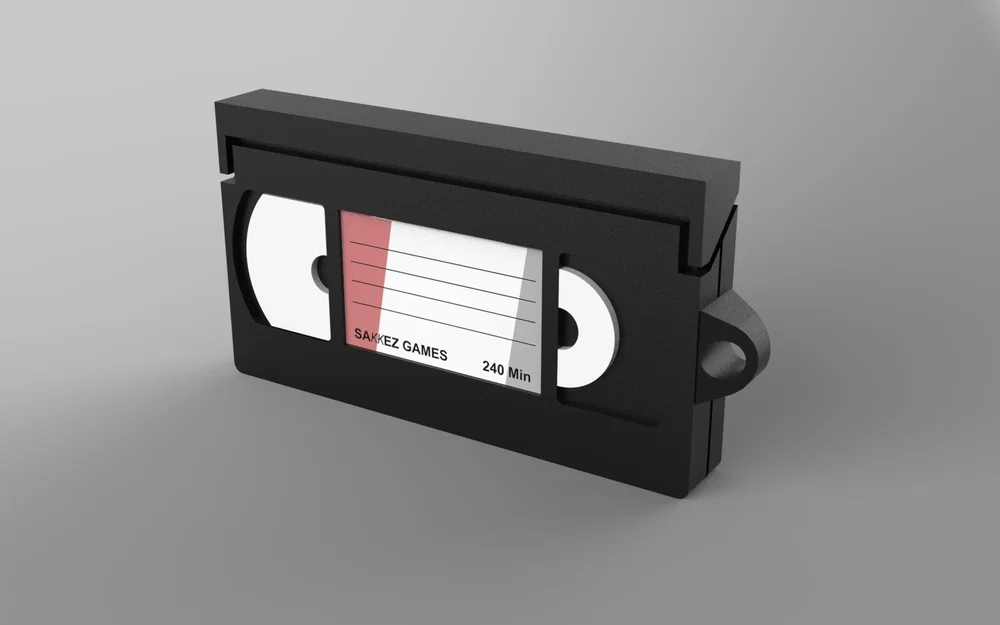 Móc khóa VHS 80s (VHS Keychain 80s) - Image 4