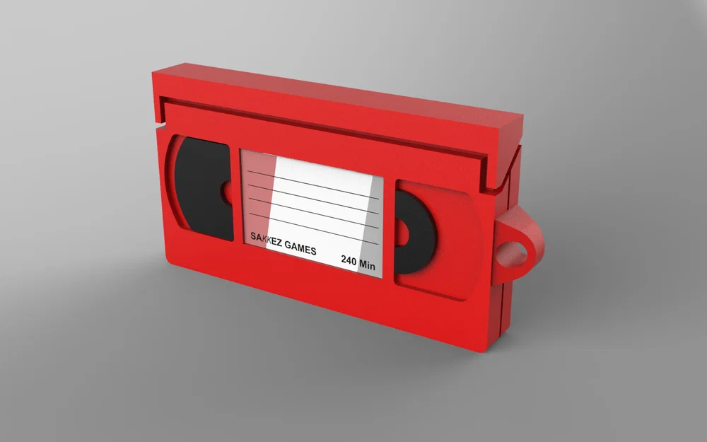 Móc khóa VHS 80s (VHS Keychain 80s) - Image 5