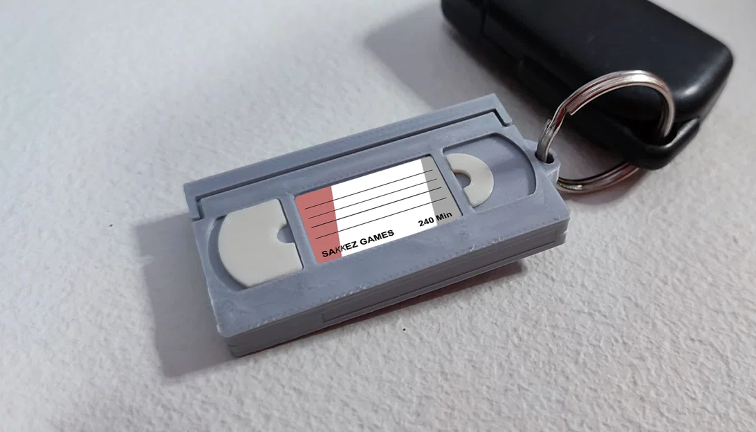 Móc khóa VHS 80s (VHS Keychain 80s) - Image 6