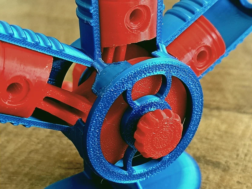 Mô hình động cơ radial W3 và Y3 - Image 3