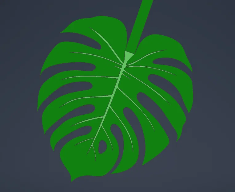Print-a-plant - Cây Monstera in được (printable Monstera plant) - Image 4