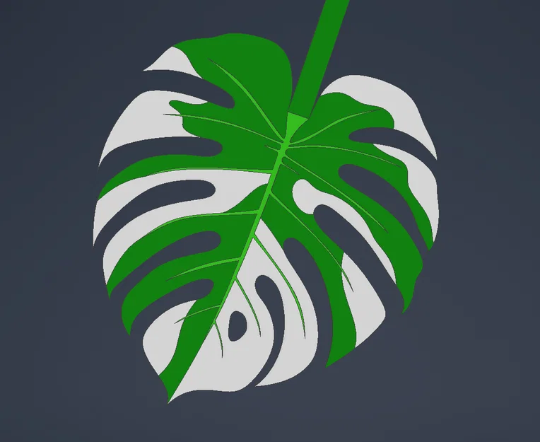 Print-a-plant - Cây Monstera in được (printable Monstera plant) - Image 5