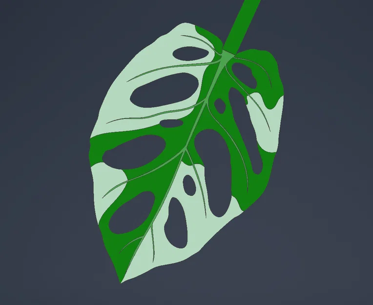 Print-a-plant - Cây Monstera in được (printable Monstera plant) - Image 7