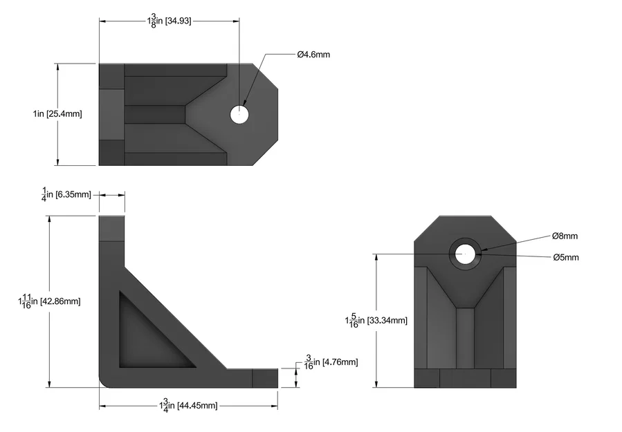 Ke Góc Vuông Nhỏ (Small Right Angle Bracket) - Image 4