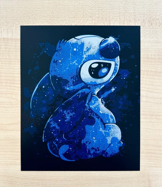 Stitch Dễ Thương (Lilo & Stitch) - Hueforge - Image 1