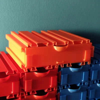 Bản bự 2x1! - Ngăn kéo modular cho linh kiện điện tử