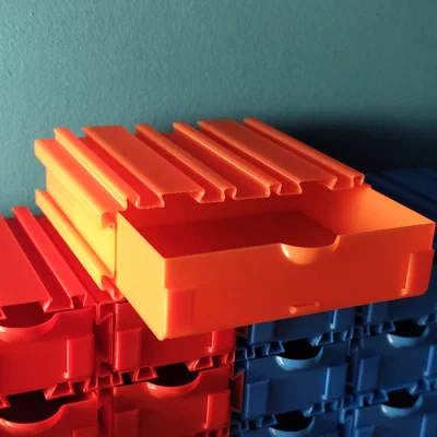 Bản bự 2x1! - Ngăn kéo modular cho linh kiện điện tử