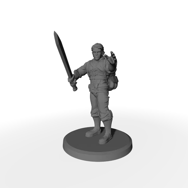 Mô hình nhân vật NPC DnD (DnD NPC's) in 3D cho trò chơi nhập vai - Image 1