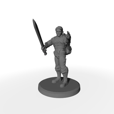 Mô hình nhân vật NPC DnD (DnD NPC's) in 3D cho trò chơi nhập vai