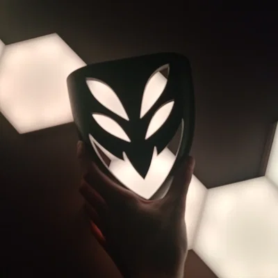 Mặt nạ Zestial từ Hazbin Hotel – Mô hình 3D cho dân Cosplay