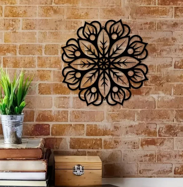 Mẫu trang trí tường Mandala Wall Art in 3D tinh tế - Image 1