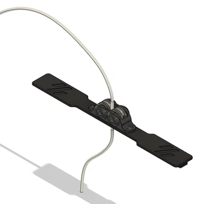 Voron Switchwire - Dẫn hướng khe PTFE phía trên dùng bearing (BOWROLL)