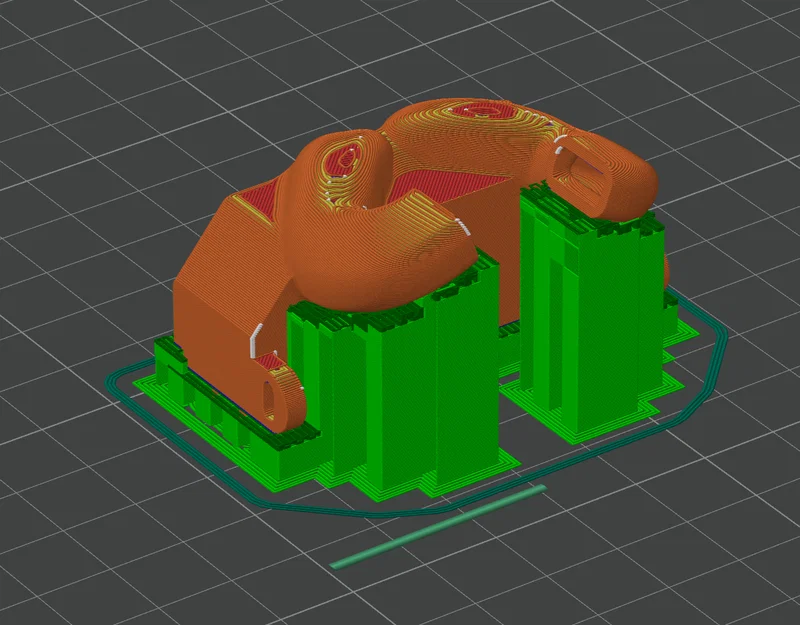 Ốp dẫn gió quạt cho Qidi Tech X Plus/Max 3 (Fan Shroud) - Image 2