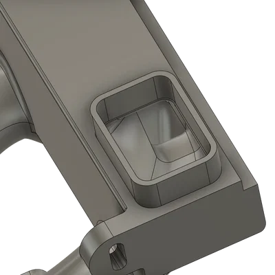 Ốp dẫn gió quạt cho Qidi Tech X Plus/Max 3 (Fan Shroud)