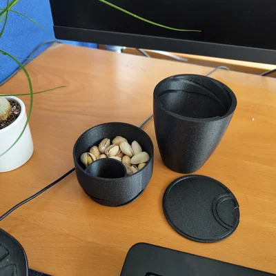 Ly Pistachio (Pistachio Cup) có ren vặn
