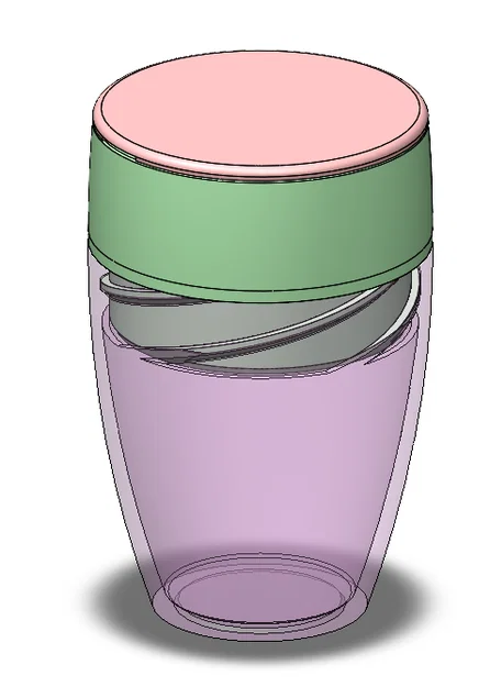 Ly Pistachio (Pistachio Cup) có ren vặn - Image 5