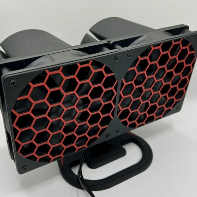 Quạt để bàn 120x240mm phong cách Noctua tự in 3D