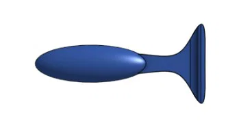 Khuôn in 3D đúc mồi giả câu cá trên băng (Mini Swimbait Mold) - Image 2