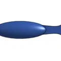 Khuôn in 3D đúc mồi giả câu cá trên băng (Mini Swimbait Mold) - Thumbnail 2