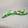 Mô hình Rayquaza 3D khớp nối linh hoạt - Pokémon huyền thoại - Thumbnail 2