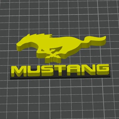 LOGO MUSTANG