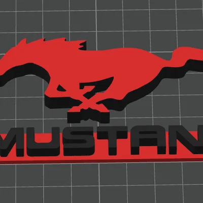 LOGO MUSTANG