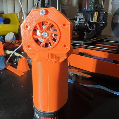 Turbo Jet Fan: Quạt thổi cầm tay siêu mạnh dùng pin Bosch