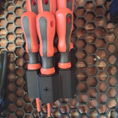 Kệ tua vít HSW có đánh dấu loại tua vít (Screwdriver marking)