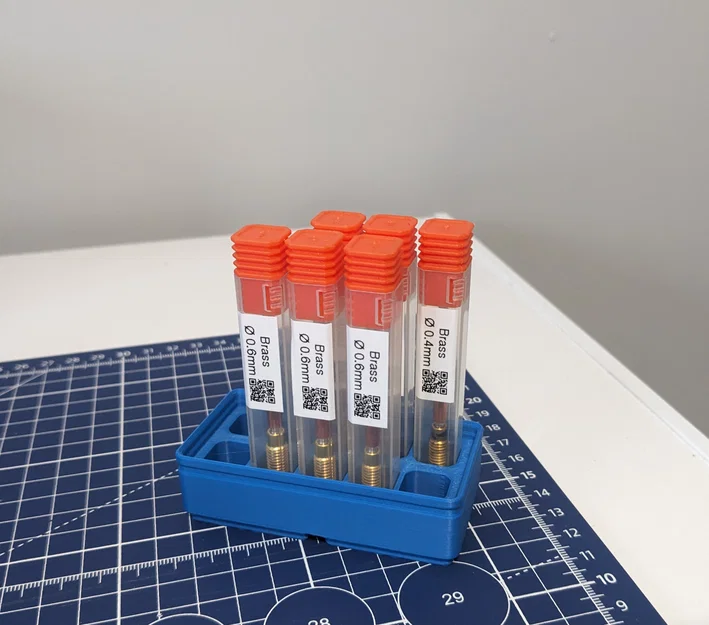 Hộp Gridfinity cho Nextruder Nozzle (Gridfinity Nextruder Nozzle Bin) - Image 1