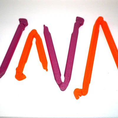 Kẹp miệng túi thực phẩm 3D - Thiết kế tùy chỉnh siêu chắc chắn