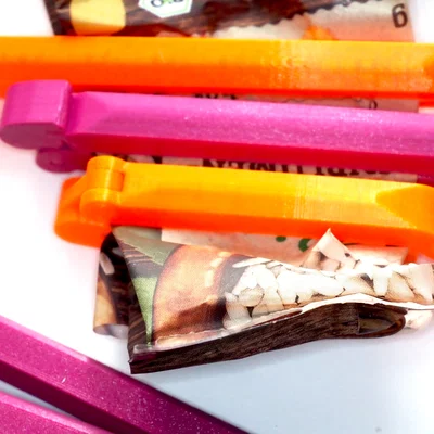 Kẹp miệng túi thực phẩm 3D - Thiết kế tùy chỉnh siêu chắc chắn