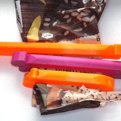 Kẹp miệng túi thực phẩm 3D - Thiết kế tùy chỉnh siêu chắc chắn