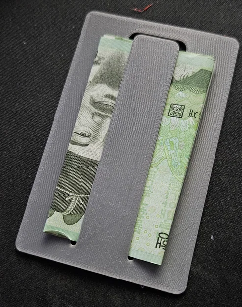Kẹp giữ tiền mini kích thước thẻ ATM - Thiết kế siêu gọn nhẹ - Image 1
