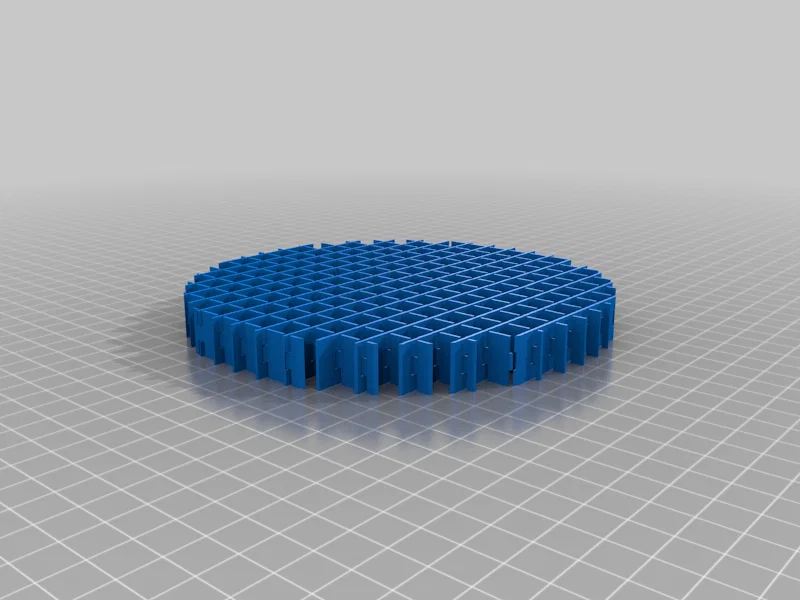 Mô hình lưới dẻo Flexi-squeeze in 3D (Print-in-place) - Image 1