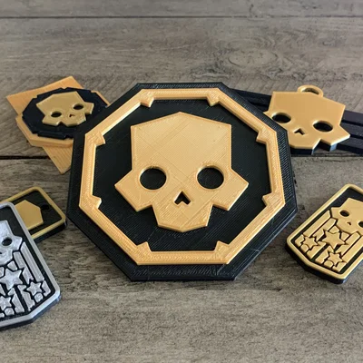 Lót Ly Helldivers 2 (Helldivers 2 Coasters)