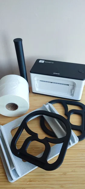 Giá đỡ cuộn giấy in mini cho máy in Munbyn - Image 3