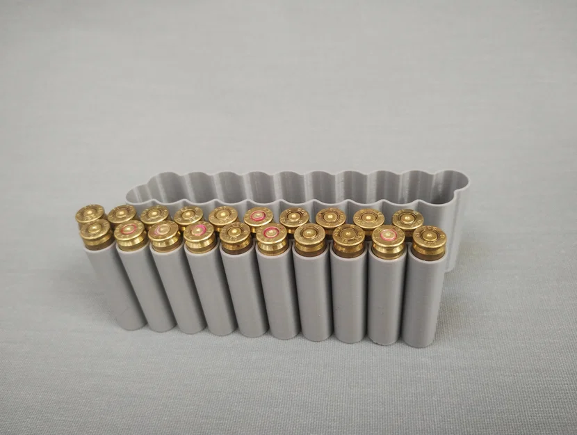 Khay đựng 20 viên đạn 223 (223 Slip Top Ammo Box) in 3D - Image 1
