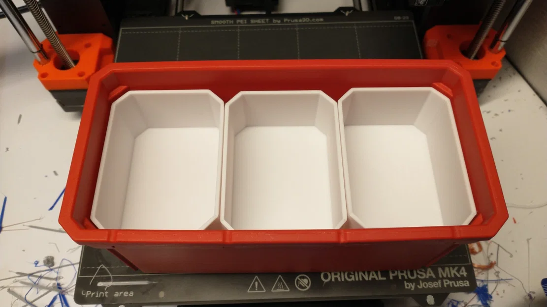 Khay 1/3 nửa chiều cao cho Milwaukee Packout 8 inch container - Image 1